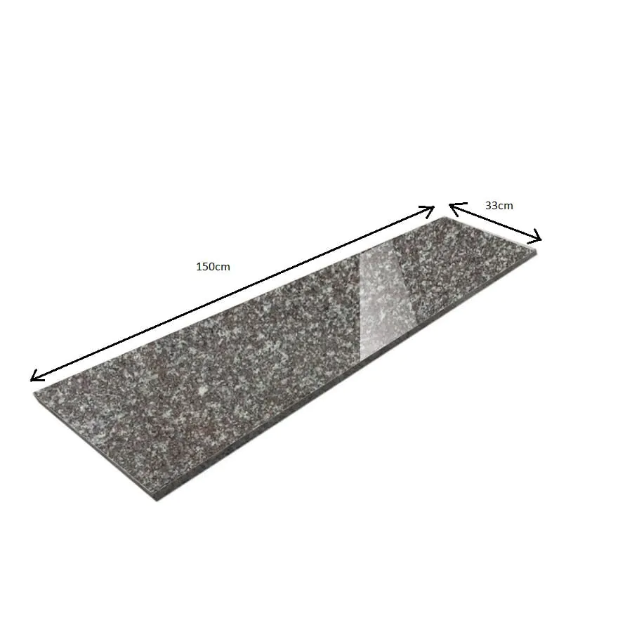 Parapet granitowy G664 - 150x33x2