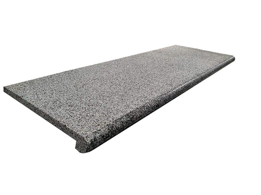 Stopnica granitowa G654 bullnose - 120x35x2