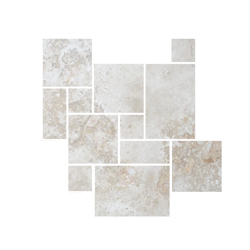 Komplet rzymski trawertynowy Ivory Classic - 3cm