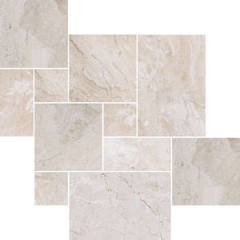 Komplet rzymski marmurowy Coffee White