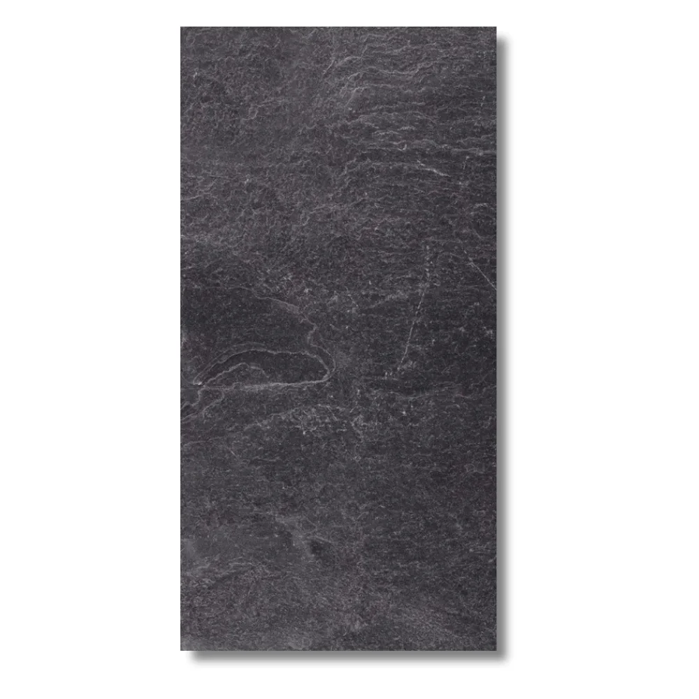 Kamień elewacyjny kwarcytowy Silver Grey Natural - 30x90x1,2