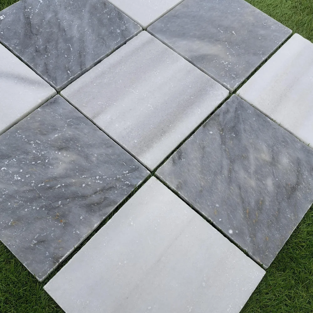 Kamień dekoracyjny marmurowy Sky Blue - 30,5x30,5x1 - obrazek 4