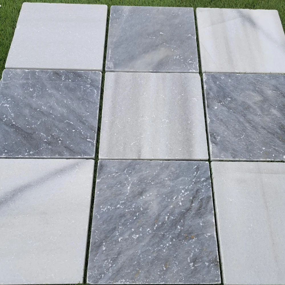 Kamień dekoracyjny marmurowy Sky Blue - 30,5x30,5x1 - obrazek 5