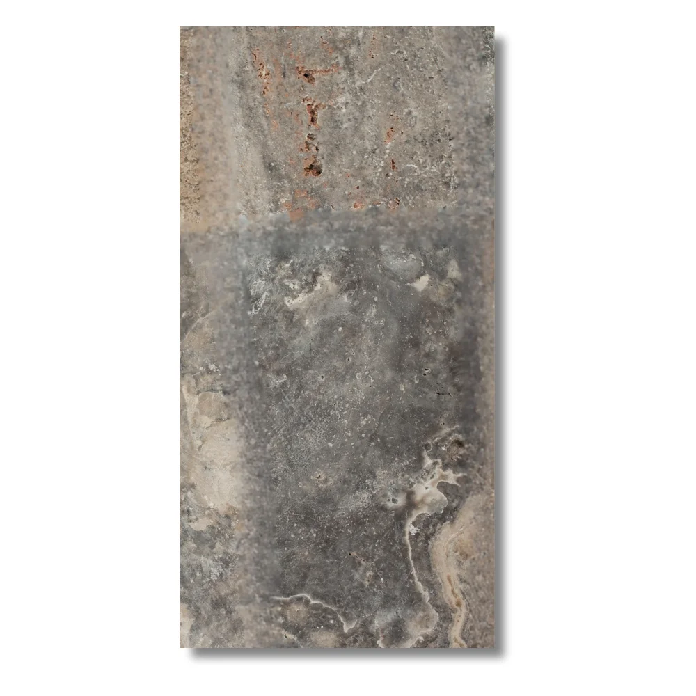 Płytka trawertynowa Ash Argent – 15,3×30,5×3