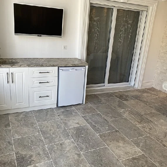 Płytka trawertynowa Silver Premium - 61x40,6x1,2 - obrazek 4