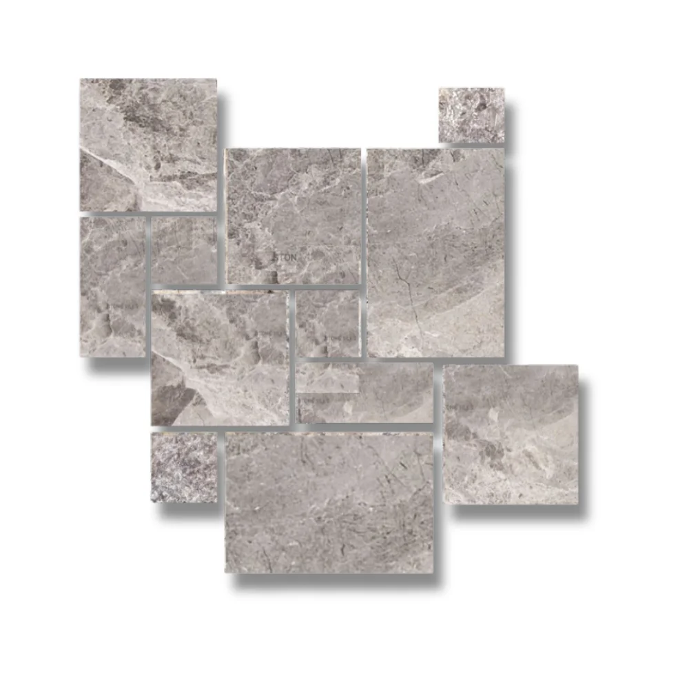 Komplet rzymski marmurowy Atlantic Grey