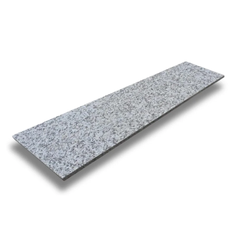 Stopnica granitowa G602 Bianco Sardo - 150x33x2
