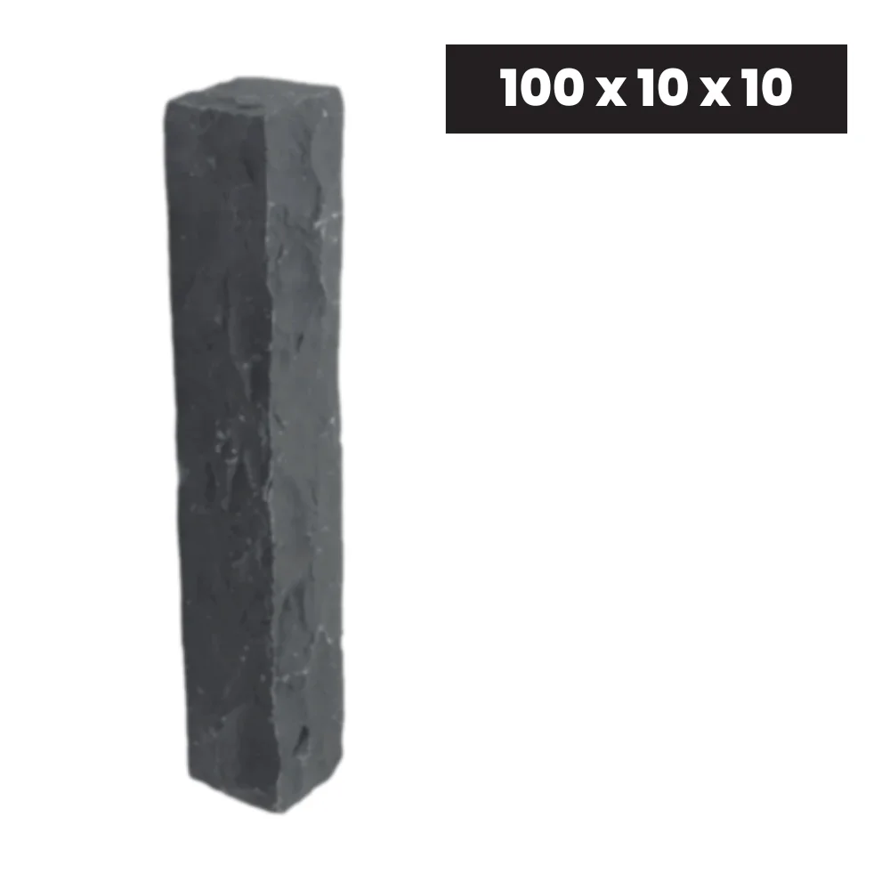 Palisada granitowa G690 Bazalt Black - 100x10x10