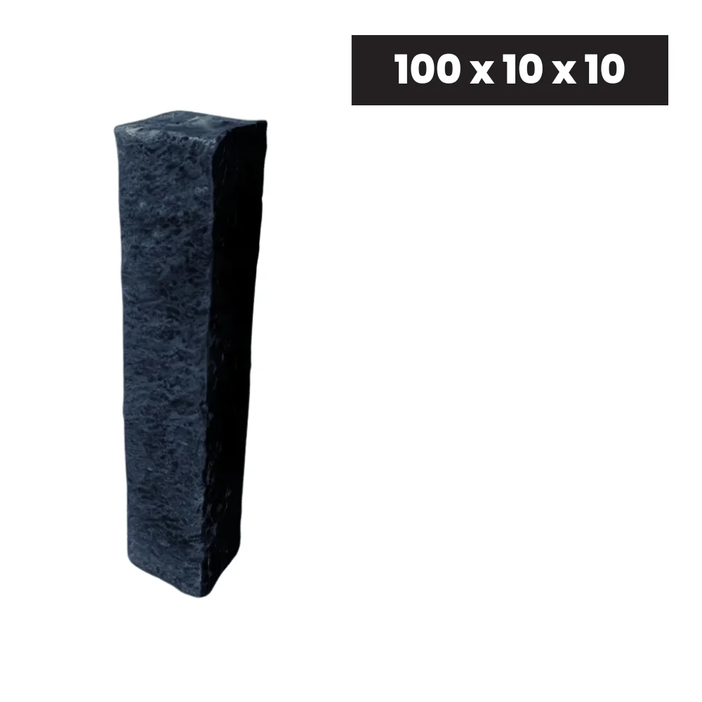 Palisada wapienna Kadappa Black - 100x10x10