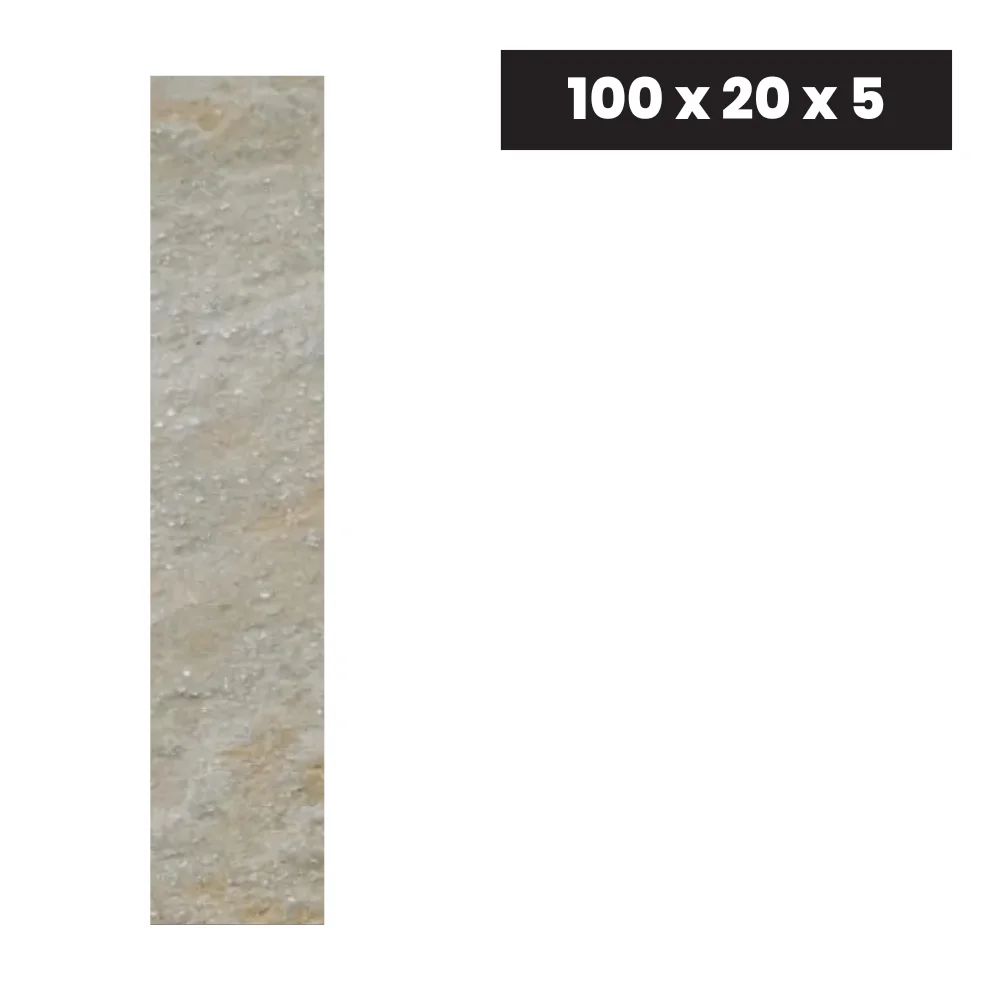 Palisada wapienna Tandur Yellow – 100×20×5