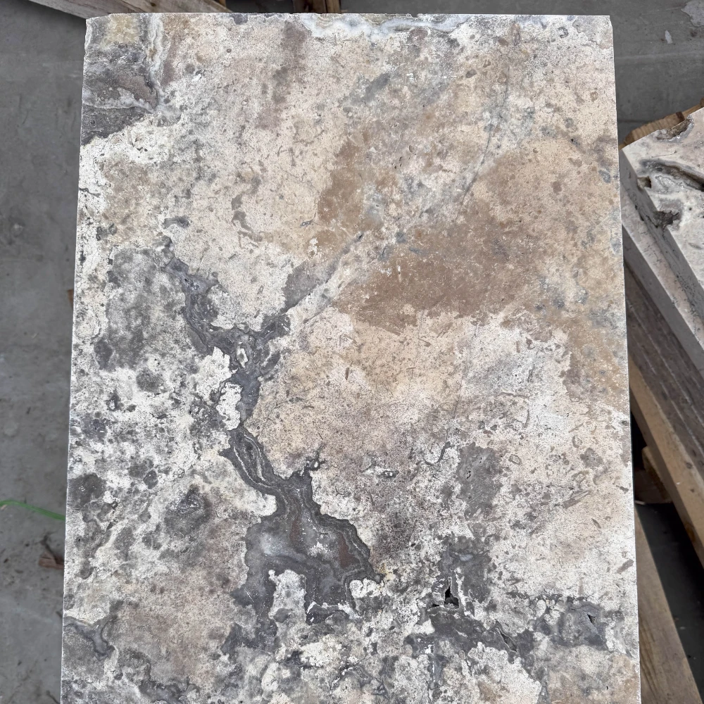 Płytka trawertynowa Silver Latte - 61x61x3 - obrazek 5