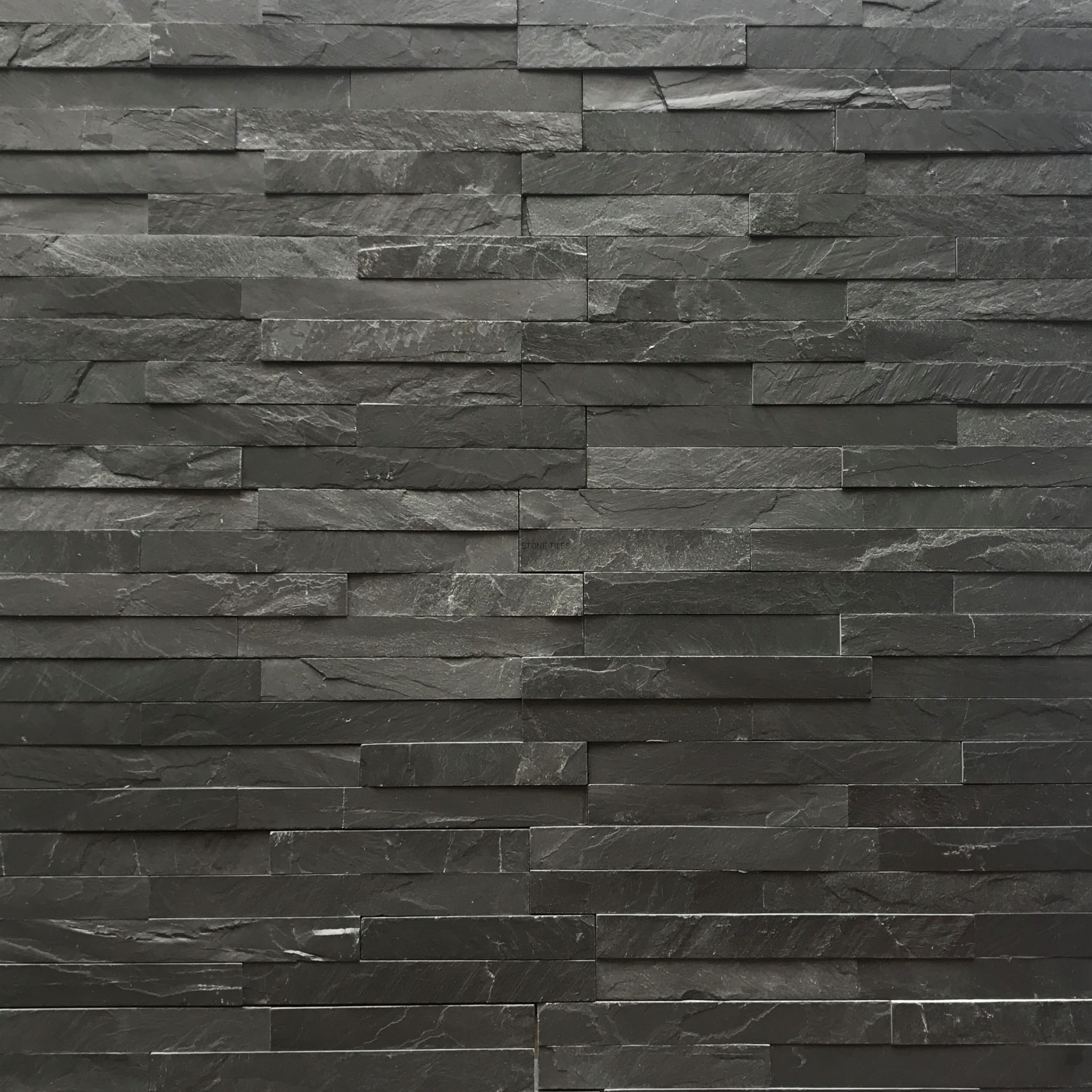Kamień elewacyjny łupek Black Slate Stackstone - 10x36