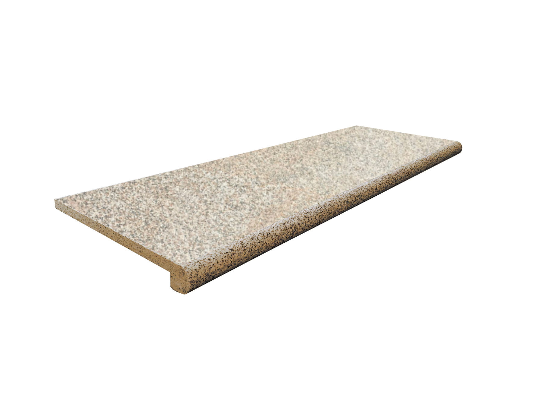 Stopnica granitowa G682 bullnose - 120x35x2