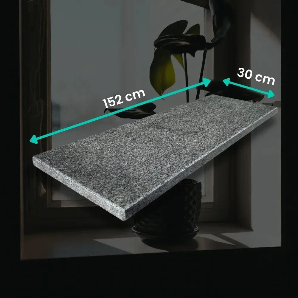 Parapet granitowy Oxford - 152x30x2