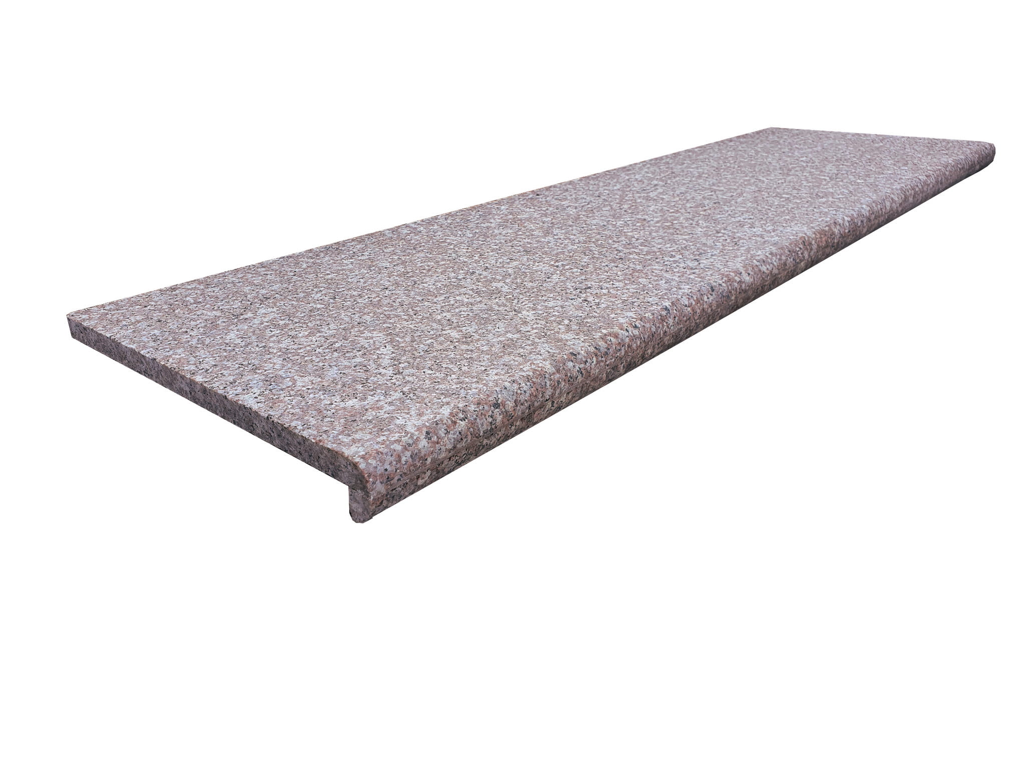 Stopnica granitowa G664 bullnose - 135x35x2