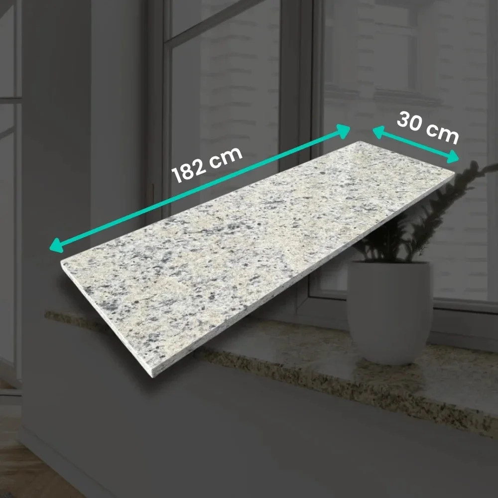 Parapet granitowy Icarai - 182x30x2