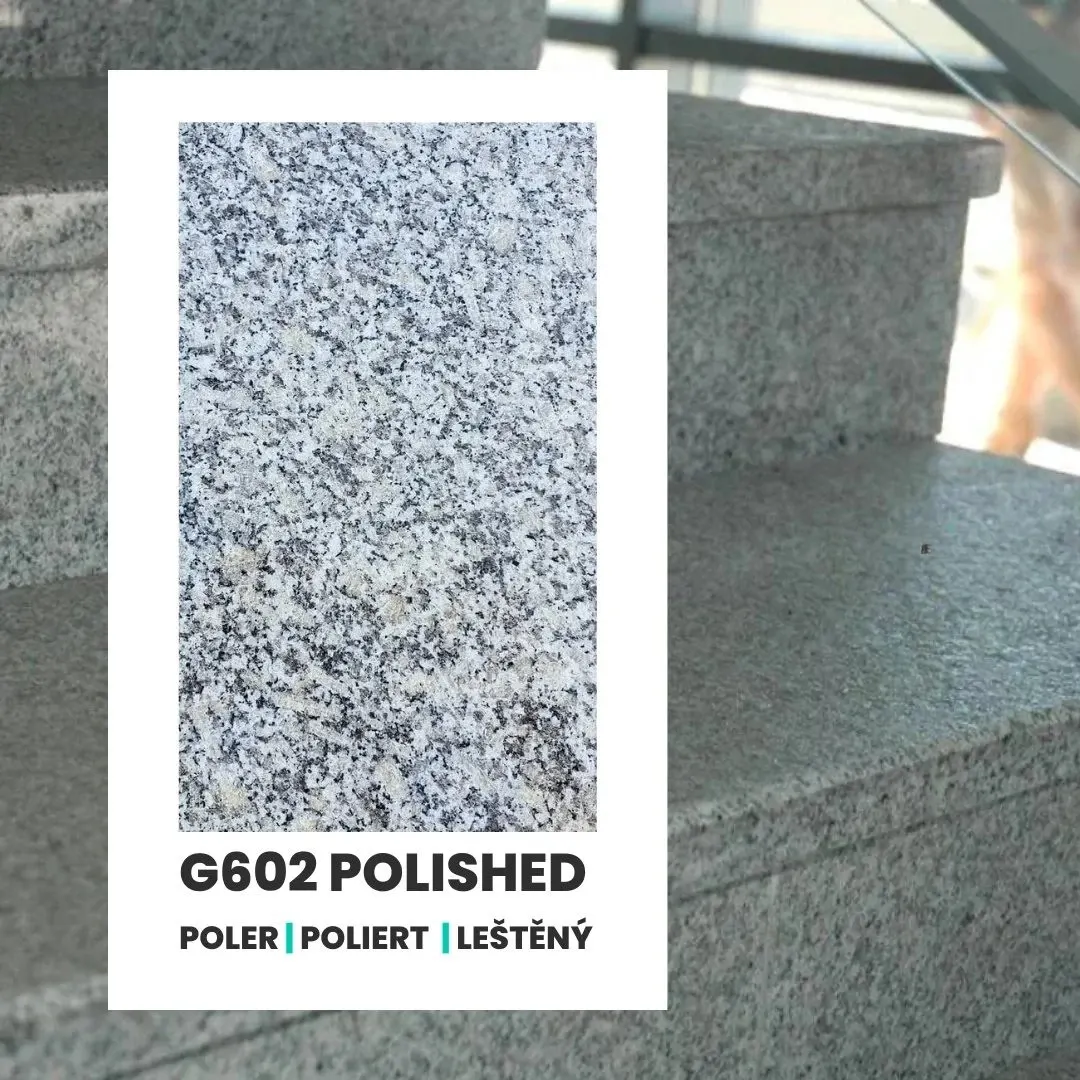 Próbka granitowa G602 Poler i Płomień