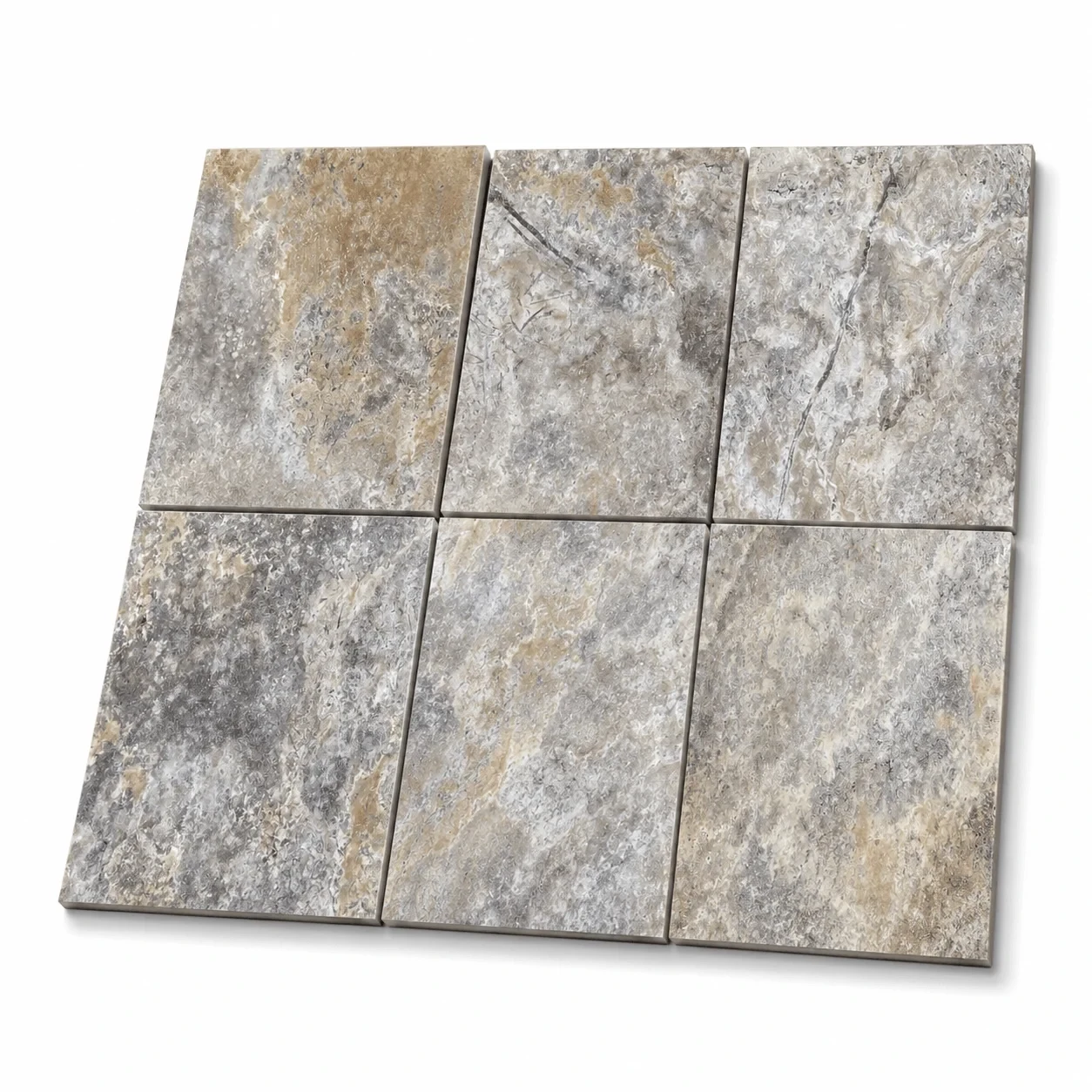 Płytka trawertynowa Silver 40,6×61×1,2