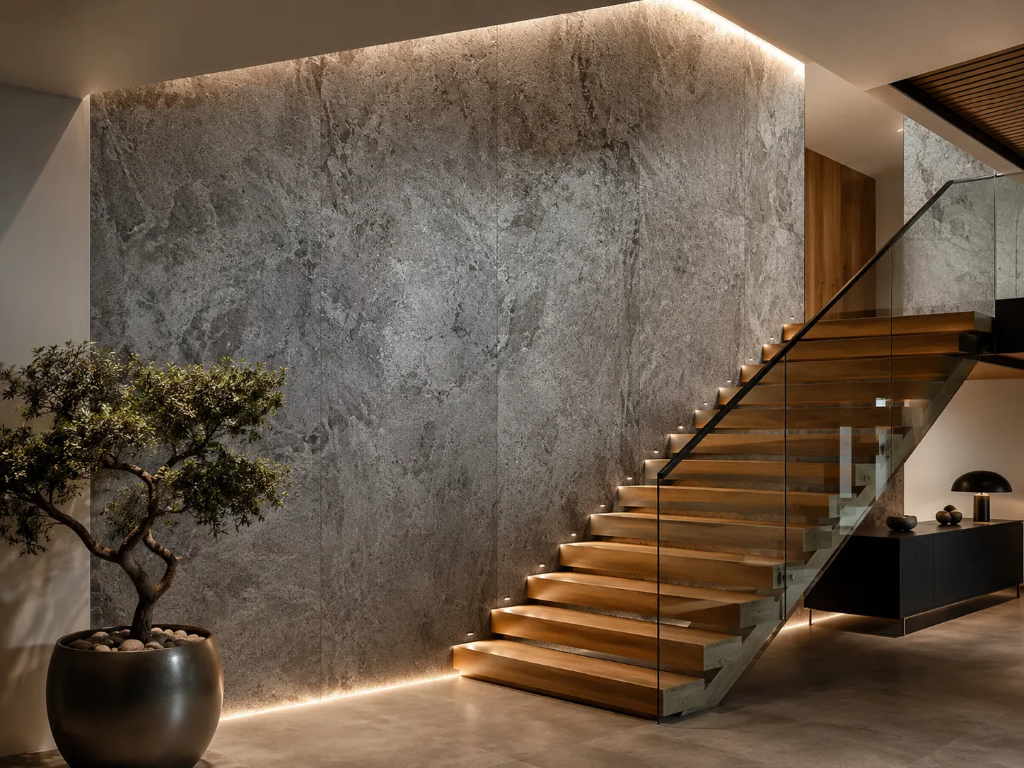 Fornir kamienny Silver Grey 122×280×0,2 - obrazek 5